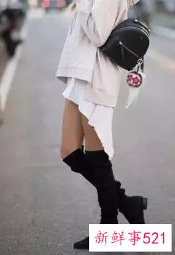 黑色长筒靴搭配指南