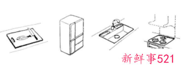 小户型厨房如何整洁的收纳餐具