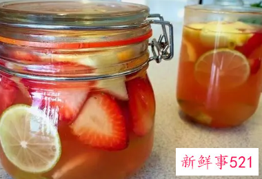 在家自制水果茶