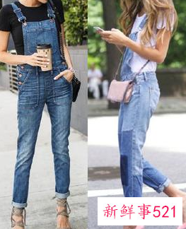 穿背带裤有什么搭配