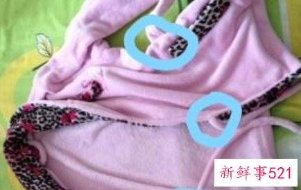 睡袍里面只有一根带子的系法