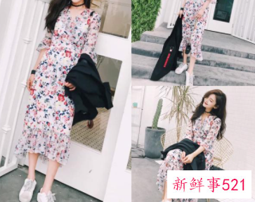 碎花裙搭配什么鞋子