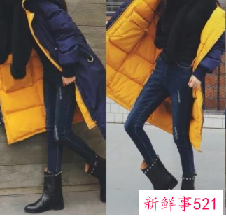 羽绒服搭配什么围巾