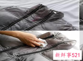 黑羽绒服发亮了怎么处理