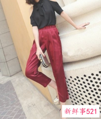 黑色打底上衣配什么裤子