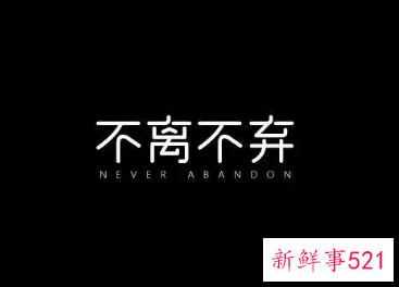 不离不弃适合什么关系