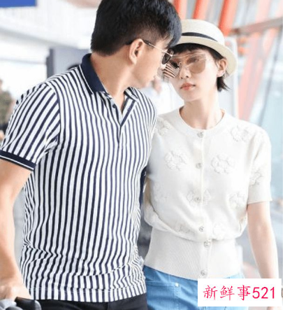 吴奇隆夫妇现身机场，不忘牵手秀恩爱