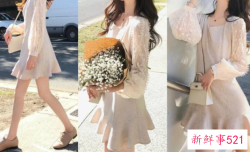 秋款连衣裙怎么搭配