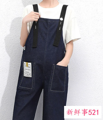 45岁能穿牛仔背带裤吗