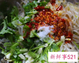 凉拌绿豆芽怎么调好吃