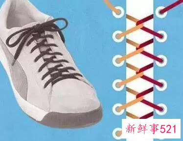 免绑鞋带系法