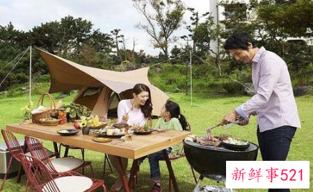 带萌娃轻松野营