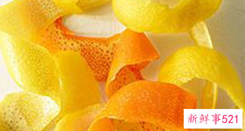 柠檬皮泡水的功效与作用