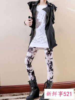 冬季保暖少不了打底裤