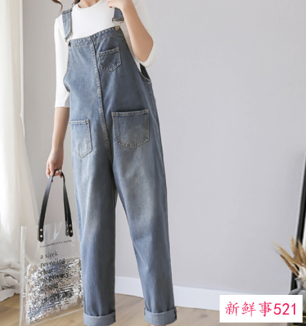 45岁能穿牛仔背带裤吗