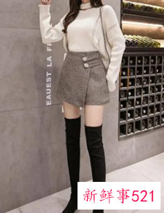 半身裙子的搭配图片