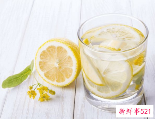 柠檬水的作用与功效及禁忌