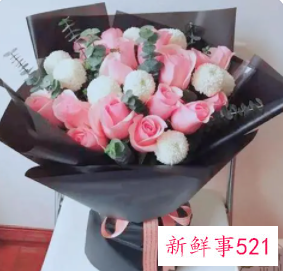 男朋友花束寄语