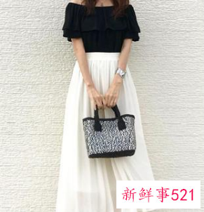 半身裙子的搭配图片