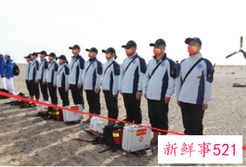 额济纳旗东风着陆场开展神舟十三号搜救演练