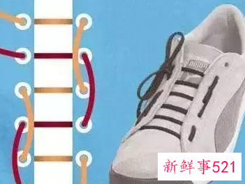 免绑鞋带系法