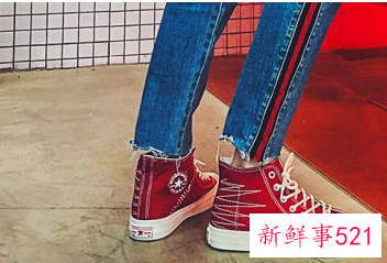 高帮布鞋怎么配裤子衣服