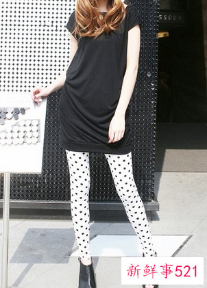 冬季保暖少不了打底裤