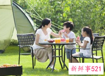 带萌娃轻松野营