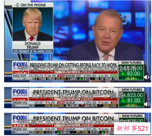 特朗普：比特币是个骗局