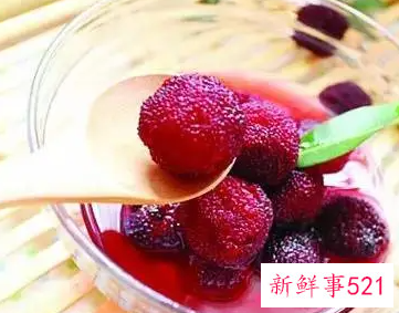 蜂蜜泡杨梅的功效