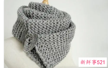 羽绒服搭配什么围巾