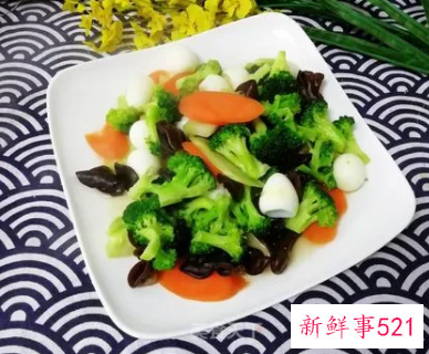 西兰花凉拌菜的做法