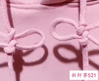 衣服两边绳子系法图解