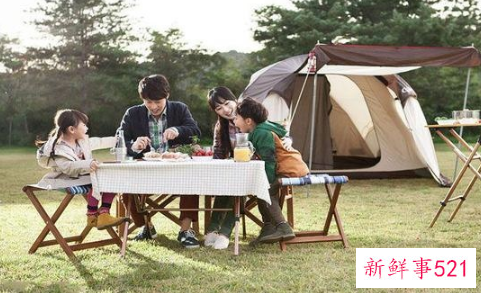 带萌娃轻松野营