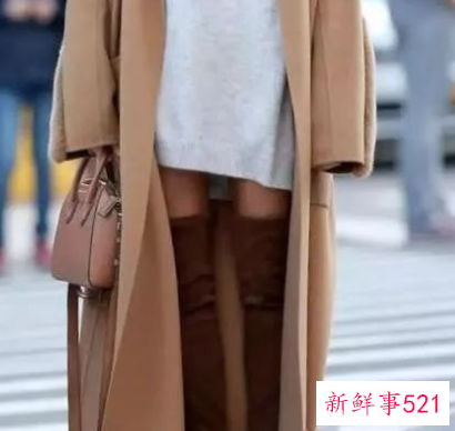 矮个子过膝长靴搭配衣服