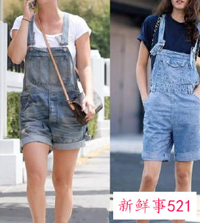 穿背带裤有什么搭配