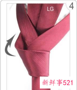 领带手上三圈打法