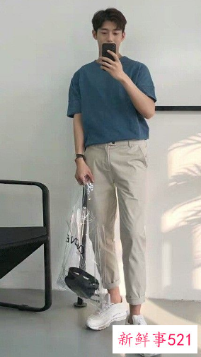 男士宽松裤子配什么鞋子好看