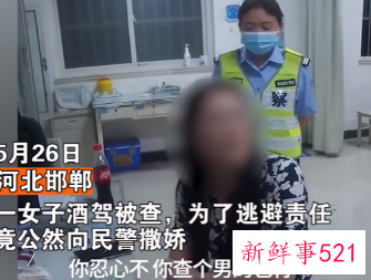 河北“211大学”女高材生醉驾被查