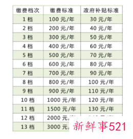 重庆社保灵活就业缴费档次标准2022