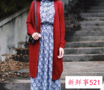 穿裙子配什么外套好看图片