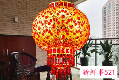 阳台挂灯笼讲究