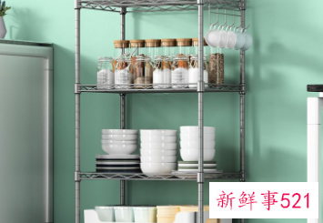 小户型厨房如何整洁的收纳餐具