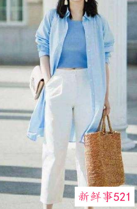 夏天穿什么颜色好看一点