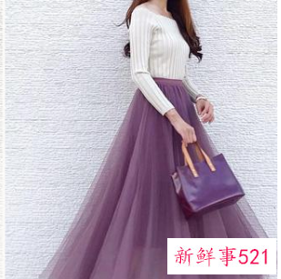 半身裙子的搭配图片