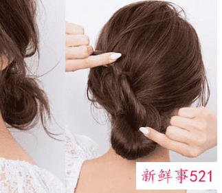 胖人怎么扎头发好看图片