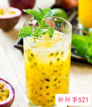 每天一个百香果的功效与作用