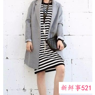 穿裙子配什么外套好看图片
