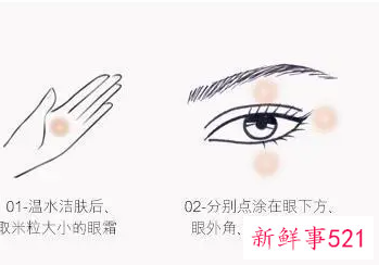 眼霜怎么用才是正确方法