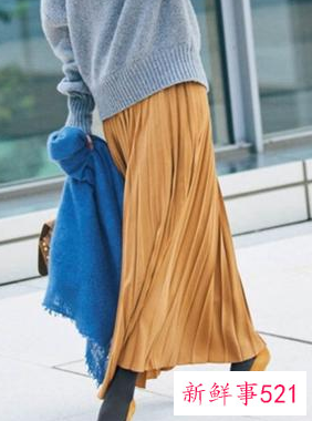 冬天半身长裙的穿搭